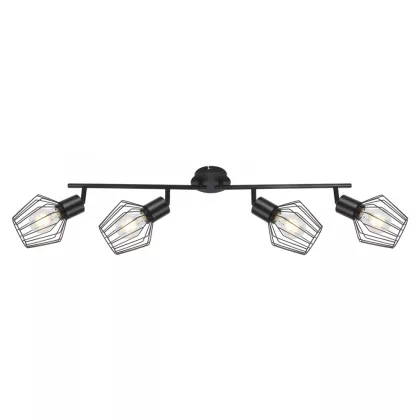 RÁBALUX 3537 Belano,Spot, E27 4x MAX 40W,fekete