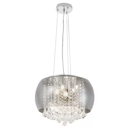 RÁBALUX 3599 Ninelle, függeszték G9 6x MAX 40W,króm