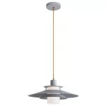 RÁBALUX 4313 Cameron, függeszték E27 1x MAX 40W,szürke