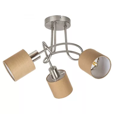 RÁBALUX 4980 Natina, mennyezeti lámpa E14 3x MAX 25W, szt.króm