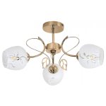 RÁBALUX 5098 Fauna, mennyezeti lámpa E27 3x MAX 40W, arany