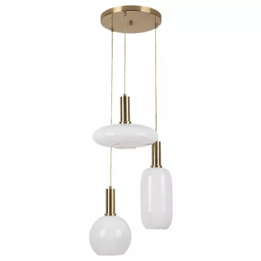 RÁBALUX 5225 Sinopia, függeszték E27 3x MAX 60W,arany