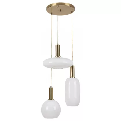 RÁBALUX 5225 Sinopia, függeszték E27 3x MAX 60W,arany