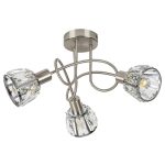   RÁBALUX 5317 Calypso, mennyezeti lámpa E14 3x MAX 40W, króm