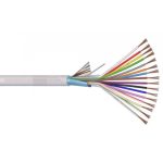 Cablu de alarmă 6x0.22 300/300 V alb