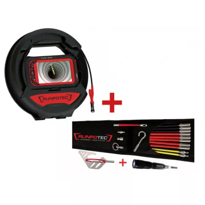   Runpotec 111490 RC3 vizsgáló kamera 15m + Runposticks Comfort csomag