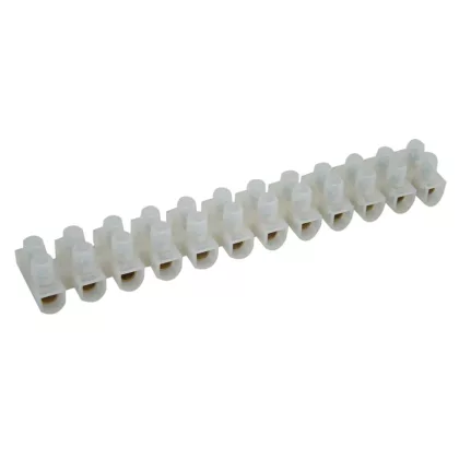   TRACON S60A-H-L Flex. nyomólemezes sorozatkapocs, H profil, 12 tag, natúr 25mm2, 450VAC, 80A, PP