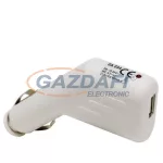 Autós USB töltő, 2,1A