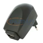 Adapter USB aljzattal, 1A