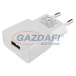 Adapter USB aljzattal, 2,1A
