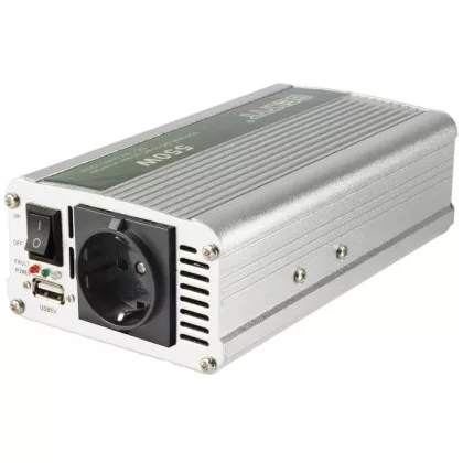  SAL SAI1000USB Feszültségátalakító, USB aljzat, 500/1000W, 12V