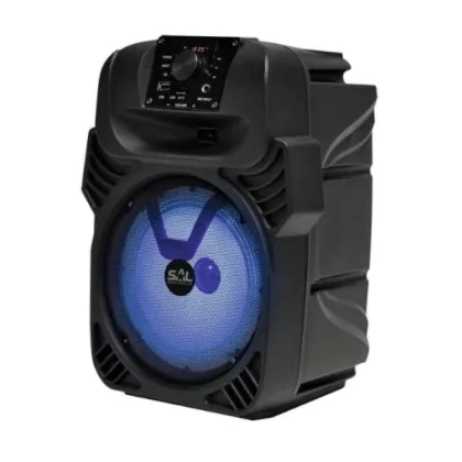 PAR 20BT Hordozható party hangdoboz, 20cm, akku, BT, LED