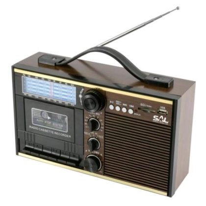 RRT 11B Retro kazettás rádió, MP3, 11 sávos