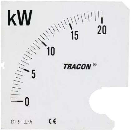TRACON SCALE-W96-4-4000 Skálalap W96-400V/4 műszerhez