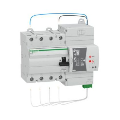   SCHNEIDER 18268 REDs áram-védőkapcsoló, A osztály, 4P, 63A, 30mA
