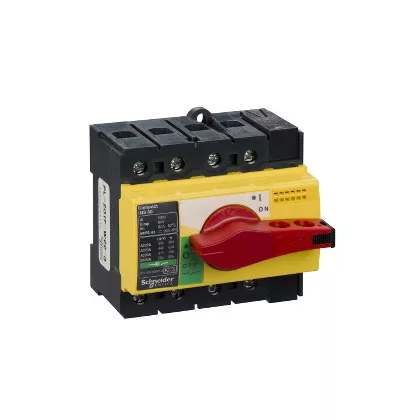 SCHNEIDER 28921 Interpact INS 80 4P piros kapcsoló kar