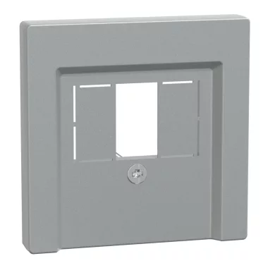 SCHNEIDER 297960 MERTEN Többfunkciós fedlap, System-M, Alumínium