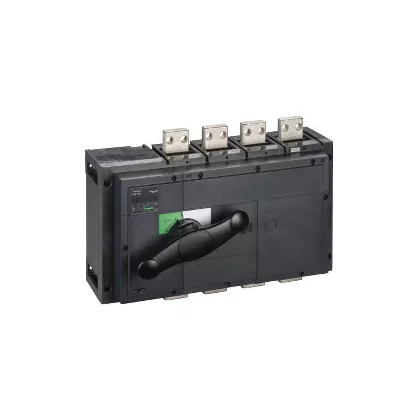   SCHNEIDER 31333 Interpact INS1000 4P alapkészlet, fekete fogantyúval