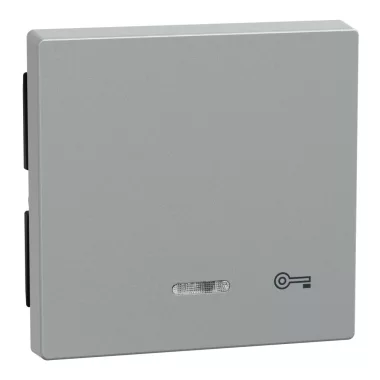 SCHNEIDER 430760 MERTEN Billentyű, kulcsjellel, jelzőfényes funkciókhoz, System-M, alumínium