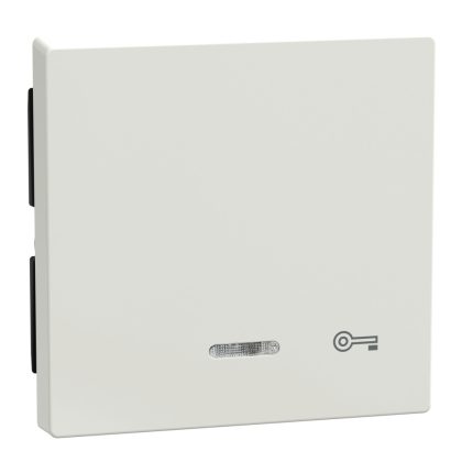 SCHNEIDER 435319 MERTEN Billentyű, kulcsjellel, jelzőfényes funkciókhoz, System-M, polárfehér