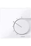 SCHNEIDER 534725 MERTEN Fedlap, váltóérintkezős termosztáthoz, System-M, aktív fehér, antibakteriális