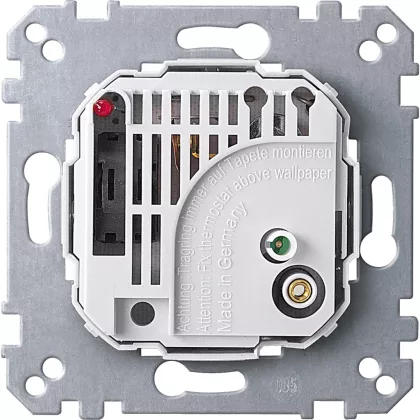   SCHNEIDER 536304 MERTEN Szobatermosztát, kapcsolóval, 24 V AC, 1 A