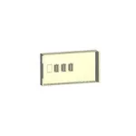   SCHNEIDER 88053 Rögzített rész kihúzható vált. MCC 150mm