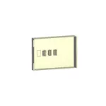   SCHNEIDER 88054 Rögzített rész kihúzható vált. MCC 200mm