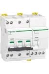 SCHNEIDER A9DC7725 ACTI9 iCV40 áramvédős kismegszakító, A osztály, 3P-N, C, 25A, 300mA