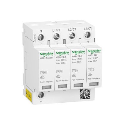 SCHNEIDER A9L16482 ACTI9 iPRD1 túlfeszültség-korlátozó, 12.5r, 3P-N