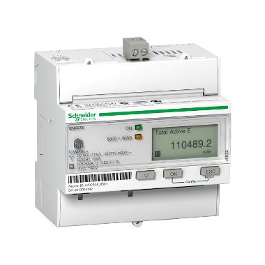SCHNEIDER A9MEM3275 Digitális fogyasztásmérő,3 fázisú,áramváltós,Lon,MID