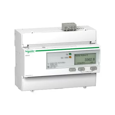 SCHNEIDER A9MEM3350 Digitális fogyasztásmérő,3 fázisú,125A,MODBUS