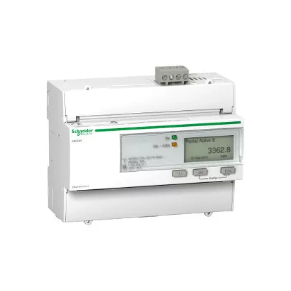   SCHNEIDER A9MEM3350 Digitális fogyasztásmérő,3 fázisú,125A,MODBUS