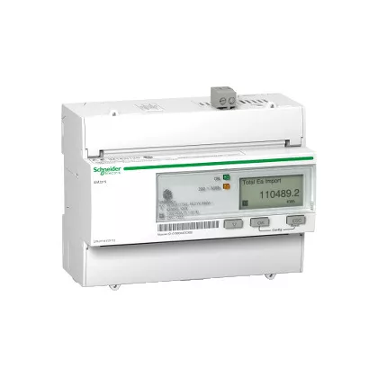   SCHNEIDER A9MEM3375 Digitális fogyasztásmérő,3 fázisú,125A,Lon,MID