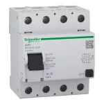 SCHNEIDER A9R26492 Residual current circuit breaker (RCCB), Acti9 RCCB-ID, 4P, 125A, A type, 500mA