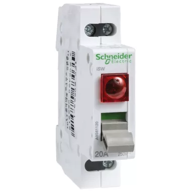 SCHNEIDER A9S61132 ACTI9 iSW kapcsoló jelzőlámpával, 1P, 32A