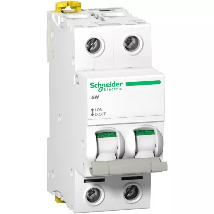   SCHNEIDER A9S65291 ACTI9 iSW terheléskapcsoló, 2P, 100A, 415AC