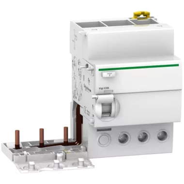 SCHNEIDER A9V65363 ACTI9 Vigi iC60 áram-védőkioldó, SI osztály, 3P, 63A, 300mA-S, monokonnekt