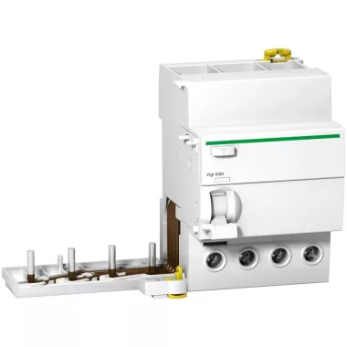 SCHNEIDER A9W21463 ACTI9 Vigi iC60 áram-védőkioldó, A osztály, 4P, 63A, 30mA