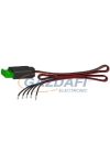SCHNEIDER A9XCAU06 Cablu ACTI9 pentru PLC, lungime prefabricată: 870mm, cu 1 conector