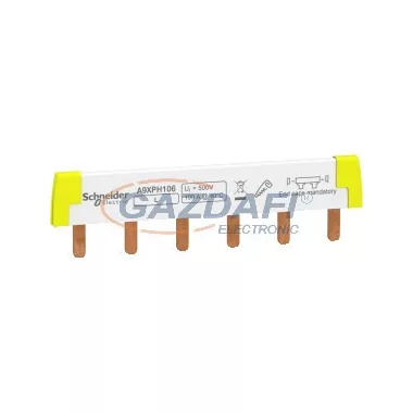 SCHNEIDER A9XPH106 ACTI9 Darabolható gyűjtősín 100A, 1P, 6M