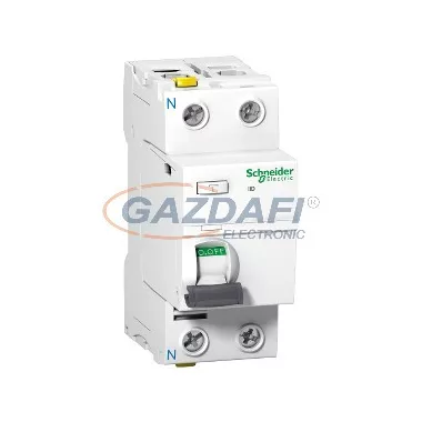 SCHNEIDER A9Z35263 ACTI9 iID áram-védőkapcsoló, SI osztály, 2P, 63A, 300mA-S (Fi-relé)