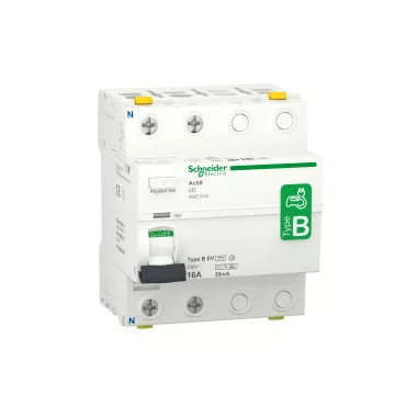 SCHNEIDER A9Z51216 ACTI9 iID EV áram-védőkapcsoló, B osztály, 2P, 16A, 30mA