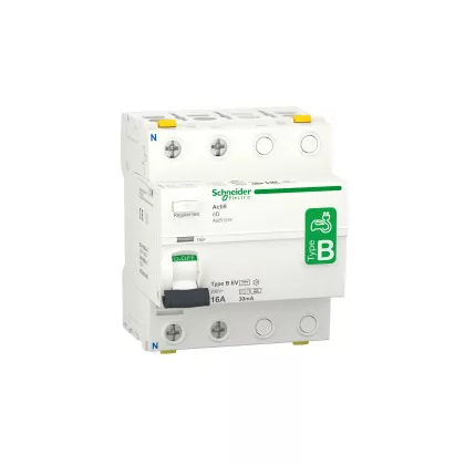   SCHNEIDER A9Z51216 ACTI9 iID EV áram-védőkapcsoló, B osztály, 2P, 16A, 30mA