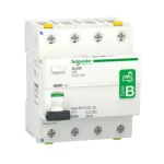   SCHNEIDER A9Z51463 ACTI9 iID EV áram-védőkapcsoló, B osztály, 4P, 63A, 30mA