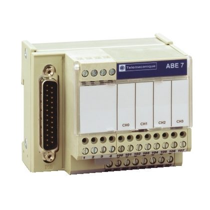 SCHNEIDER ABE7CPA410 Telefast modul BMXAMI0410-hez