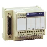   SCHNEIDER ABE7CPA412 Modicon ABE7 elosztóblokk, 4 csatornás, analóg Quantum/Premium/X80 I/O kártyákhoz, SUB-D25
