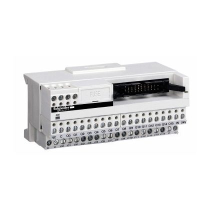   SCHNEIDER ABE7H16C11 Modicon ABE7 elosztóblokk, miniatűr, HE10, 16 digitális csatorna, 1 sorkapocs/csatorna, LED visszajelzés