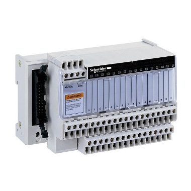 SCHNEIDER ABE7H16R21 Modicon ABE7 elosztóblokk, univerzális, HE10, 16 digitális csatorna, 2 sorkapocs/csatorna, LED visszajelzés
