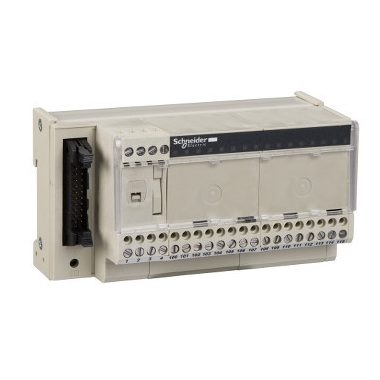 SCHNEIDER ABE7H16R31 Modicon ABE7 elosztóblokk, univerzális, HE10, 16 digitális csatorna, 3 sorkapocs/csatorna, LED visszajelzés